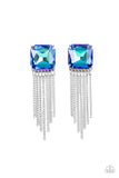 Paparazzi Supernova Novelty Earrings Blue