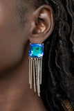 Paparazzi Supernova Novelty Earrings Blue