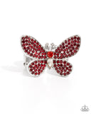 Paparazzi Admirable Ascension Ring Red