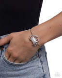 Paparazzi CRAB Walk Bracelet White