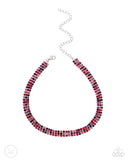 Paparazzi Terrific Trio Necklace Red & Trilling Trio Bracelet Red
