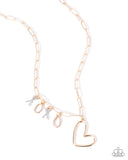 Paparazzi Courting Chains Necklace Gold