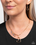 Paparazzi Courting Chains Necklace Gold