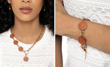 Paparazzi Savory Stone Necklace Brown & Savory Season Bracelet Brown