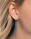 Paparazzi Metallic Movement Necklace Blue