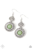 Paparazzi Ocean Orchard Green Earring