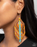 Paparazzi Paramount Pattern Earrings Multi