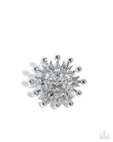 Paparazzi Pearly Prologue Brooch White
