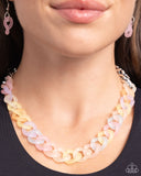 Paparazzi Rainbow Ragtime Necklace Multi