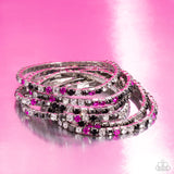 Paparazzi Rock Candy Range Bracelet Multi (Pink Diamond Exclusive)