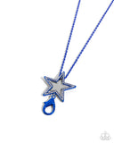 Paparazzi Stellar Search Necklace Blue