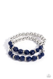Paparazzi Two by Two Twinkle Bracelet Blue