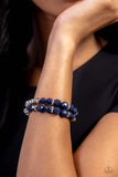 Paparazzi Two by Two Twinkle Bracelet Blue