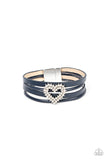 Paparazzi Wildly in Love Bracelet Blue