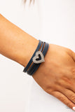 Paparazzi Wildly in Love Bracelet Blue