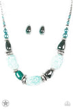 Paparazzi In Good Glazes Necklace Blue - Glitz By Lisa 