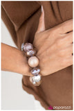 Paparazzi All Cozied Up Bracelet Copper - Glitz By Lisa 