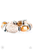 Paparazzi  Glaze of Glory Bracelet Peach - Glitz By Lisa 