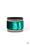 Paparazzi MERMAIDS Have More Fun Urban Bracelet Green - Glitz By Lisa 