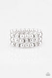 Paparazzi Undeniably Dapper Bracelet Silver - Glitz By Lisa 