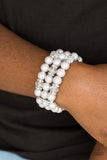 Paparazzi Undeniably Dapper Bracelet Silver - Glitz By Lisa 