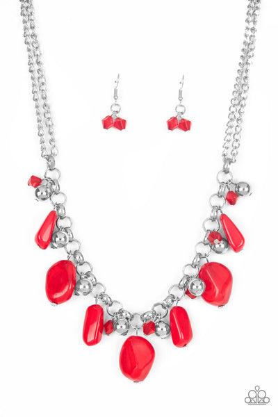 red paparazzi necklaces