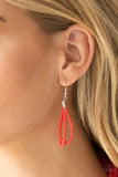 Paparazzi A Standing Ovation Red Necklace - Glitz By Lisa 
