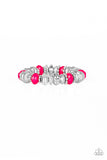 Paparazzi Live Life To The COLOR-fullest Bracelet Pink - Glitz By Lisa 