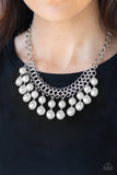Paparazzi 5th Avenue Fleek Necklace White - Glitz By Lisa 