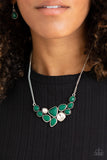 Paparazzi Breathtaking Brilliance Necklace Green