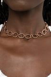 Paparazzi 90s Nostalgia Necklace Copper (Choker)
