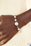 Paparazzi Modern Marina Necklace Blue & Contemporary Coastline Bracelet Blue