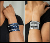 Paparazzi MERMAID Service Urban Bracelet Blue (2-in-1)