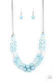 Paparazzi Vera-CRUZIN Necklace Blue
