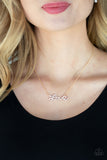 Paparazzi Head Over Heels In Love Necklace Gold